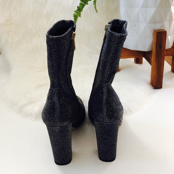 Sam Edelman Glitter Sock Boot NWOB - Picture 4 of 8